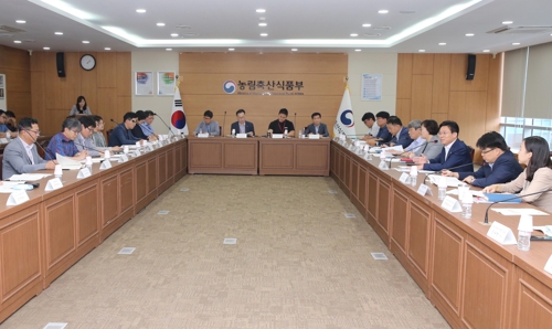 농식품부 채소산업발전기획단 회의