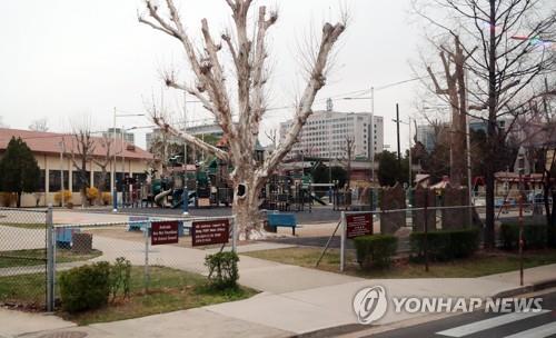 한산한 용산 미군기지