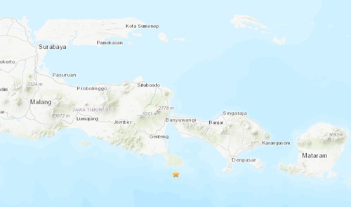 인도네시아 발리 인근 규모 5.7 지진…쓰나미 경보 없어