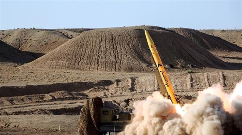 이란의 미사일 시험발사(기사와 직접 관련없음)