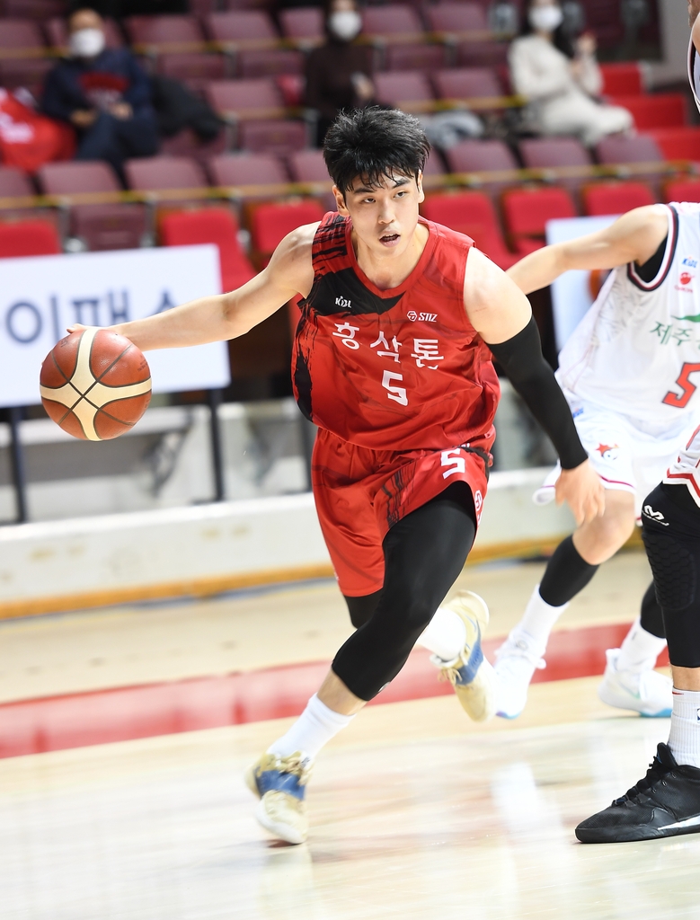 Professional Basketball Ginseng Corporation Junhyung Byun High fever…  Today’s kt postponement