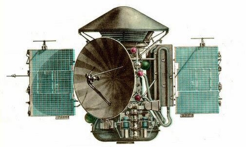 옛 소련의 화성 탐사선 '마르스-3' 