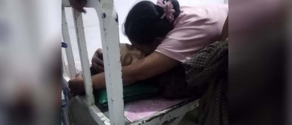 친구 집에 있다가 미얀마군의 저격으로 숨진 여고생