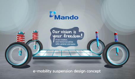 Mando supplies 50 million units of 1.4 trillion suspension to Volkswagen…  Largest in history (2 total steps)