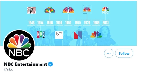 NBC 방송 로고