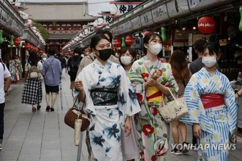 코로나19 확진자 폭증하는 일본