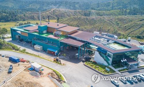 폐기물 소각시설 [고성군 제공. 재판매 및 DB 금지]
