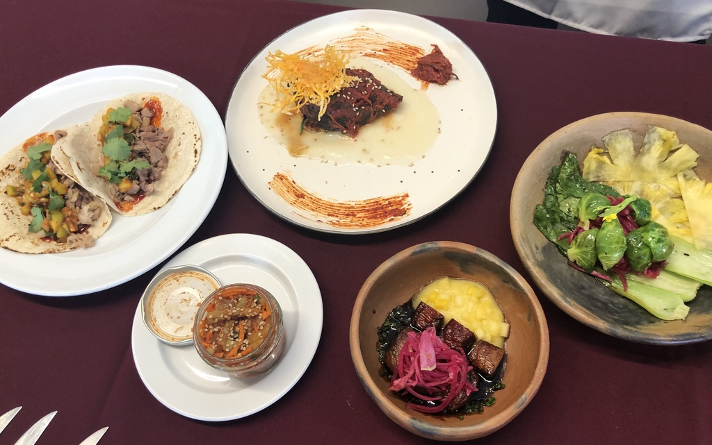 김치와 멕시코 음식의 만남