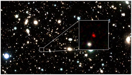 빅뱅 3억년 뒤 135억 광년 밖서 가장 먼 은하 후보 관측