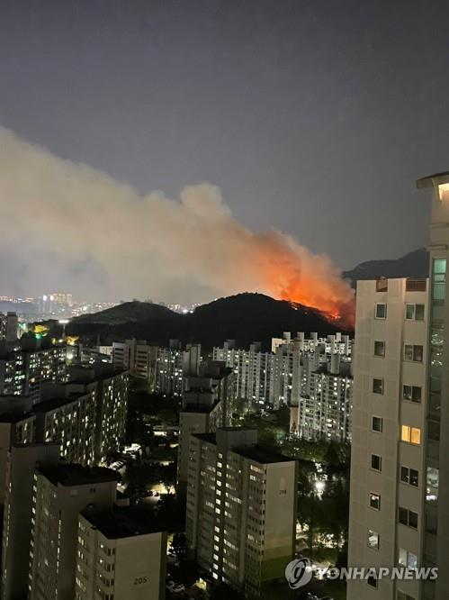 Daegu Wolseong-dong wildfire