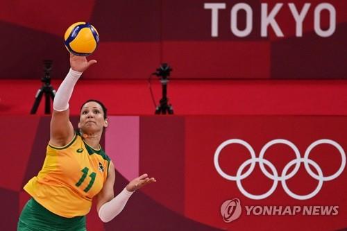 브라질 여자 배구대표팀 탄다라 카이세타