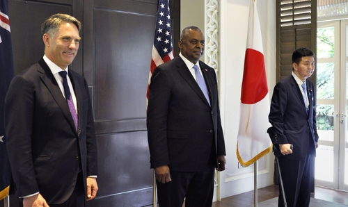 미국·일본·호주 국방장관 회담