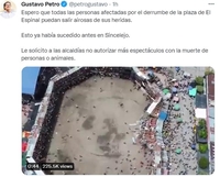 콜롬비아 투우 경기장서 붕괴 사고…최소 5명 사망·수십명 부상