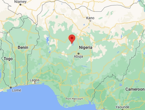 중국인 4명 피랍사건이 발생한 나이지리아 시로로 지역