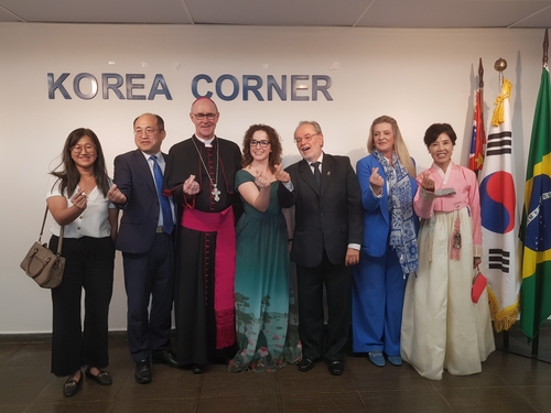 브라질 캄피나스 '한국 문화의 날'에 코리아 코너 문 열어