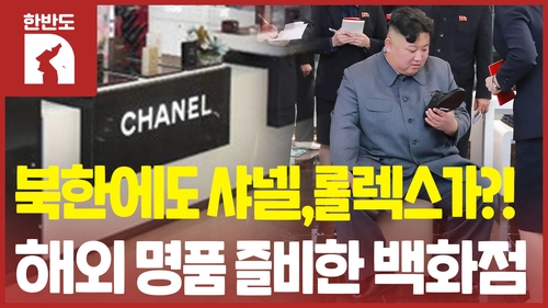 [한반도N] 매장마다 각종 명품이 가득…북한 백화점 풍경은?