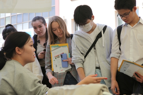 카자흐스탄에도 교육한류 열기 '후끈'…유학박람회 북적