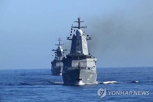 中·러 해군, 태평양 합동 순찰 중 대잠·대공 훈련 실시