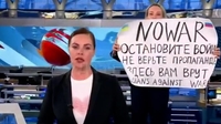 '푸틴 라이브 비판' 러시아 국영TV 직원 지명수배