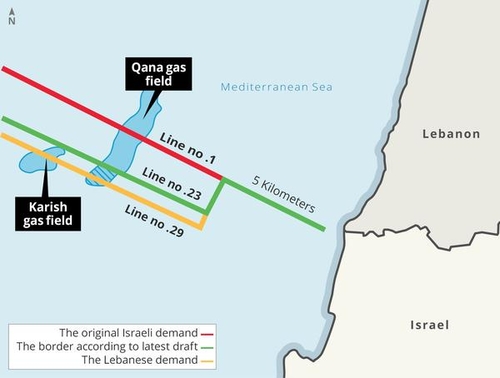 이스라엘-레바논, 해상 경계 획정안 서명…영유권 분쟁 일단락(종합)