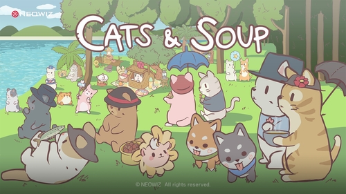 네오위즈 "넷플릭스에 '고양이와 스프' 입점 완료…앱마켓 출시"