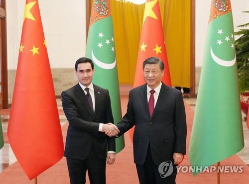 중국, '천연가스 부국' 투르크메니스탄과 관계 격상