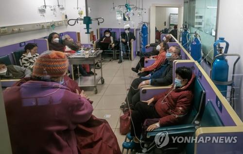 중국 상하이의 한 병원 [EPA 연합뉴스 자료사진. 재판매 및 DB 금지] 