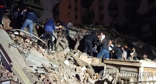 튀르키예 지진 현장