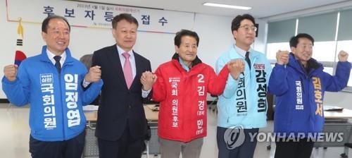 전주을 국회의원 재선거 후보 5인, 일찌감치 등록 마쳐