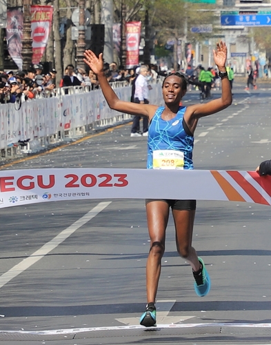 디미세, 2023 대구국제마라톤 여자 국제부 우승