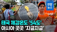 [영상] 4월인데 체감온도 '54도'…태국, 폭염에 야외활동 자제령