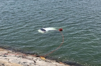 인천서 SUV 바다로 추락…50대 어머니·20대 아들 사망