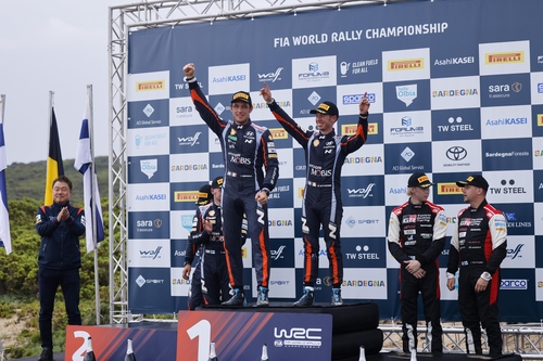 현대차 월드랠리팀, WRC 이탈리아 랠리서 올해 첫 우승