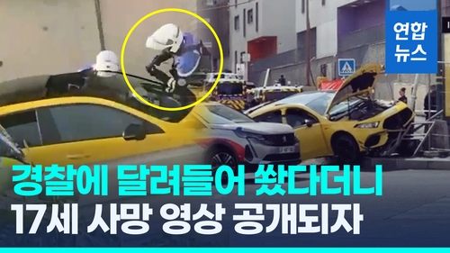 [영상] 경찰에 달려들어 쐈다더니…17세에 총 쏜 경찰 영상 공개 '반전'