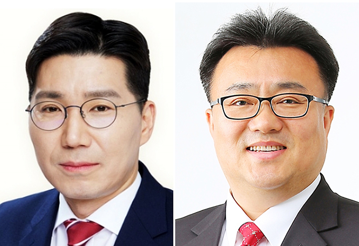 국민의힘 이형섭(좌) 후보와 임호석 예비후보