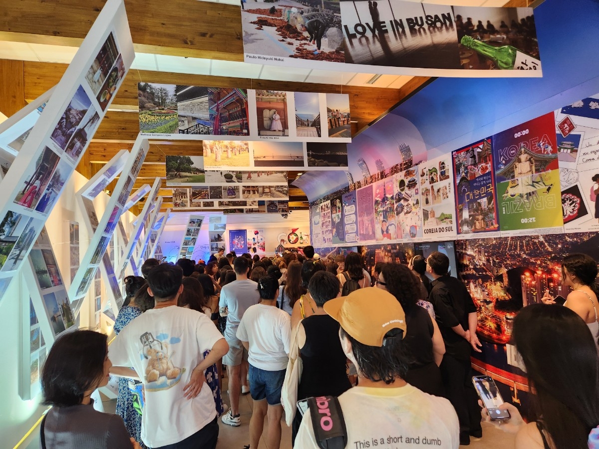 브라질 상파울루서 '나의 한국 여행기' 전시 개막