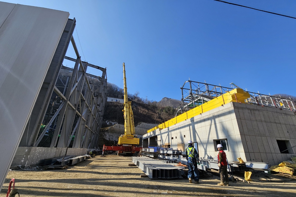 Construction site of Sangdong-eup Seon-gwang plant