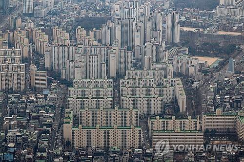 잠실 일대 아파트 모습 [연합뉴스 자료사진]