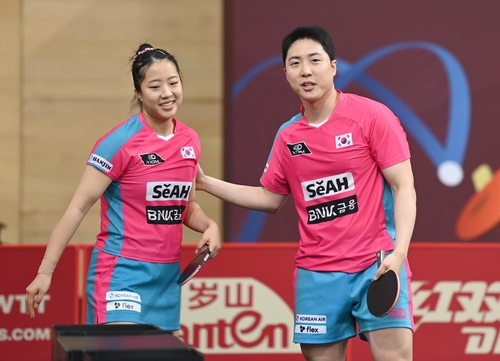 임종훈-신유빈, 세계선수권 4강서 중국에 막혀 결승행 좌절