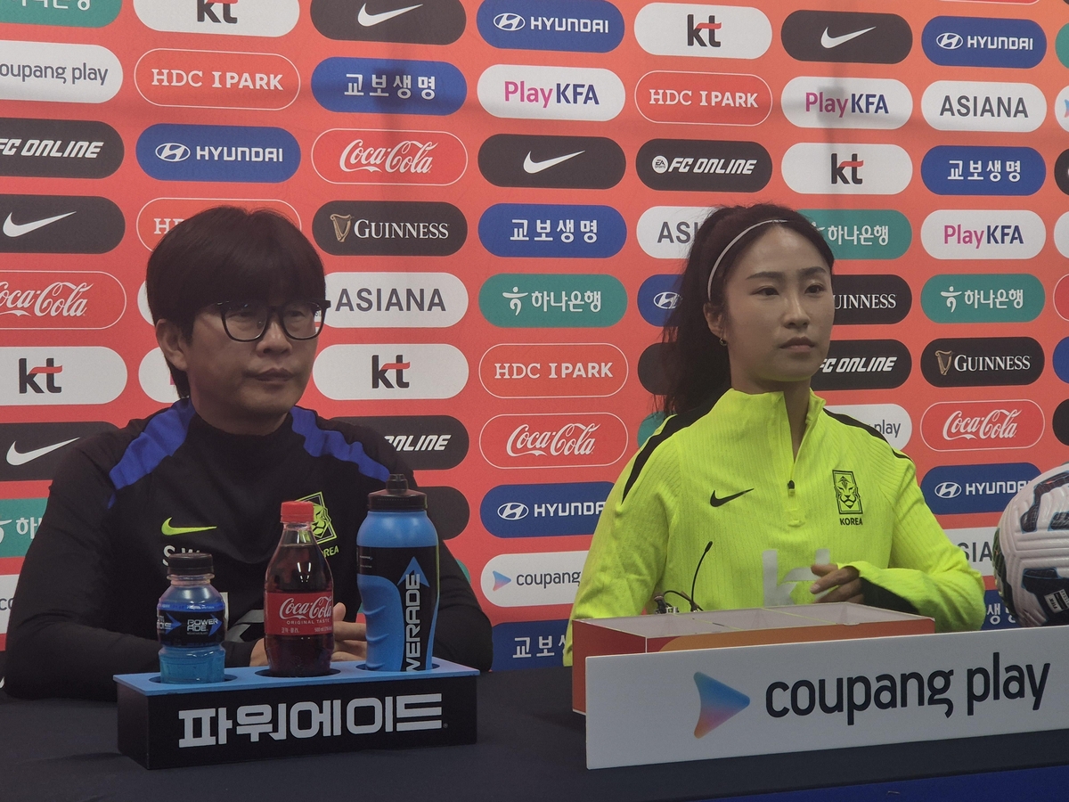여자축구 신상우 감독 "콜롬비아전, 모든 선수에게 기회 주려"