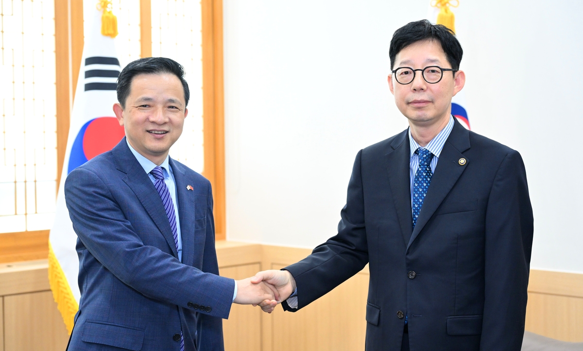 외교1차관, 주한中대사 접견…"APEC 계기 교류·협력…