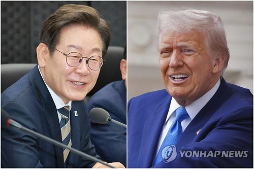 이재명 대통령(왼쪽)과 트럼프 미국 대통령