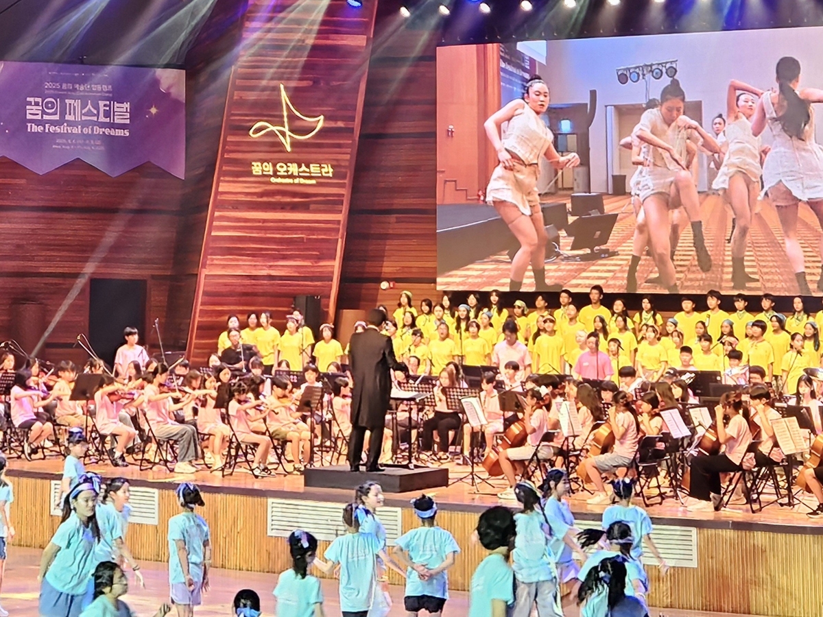 ÇÕµ¿°ø¿¬ ¼±º¸ÀÌ´Â '²ÞÀÇ ¿¹¼ú´Ü' ´Ü¿øµé