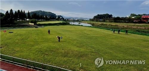 18홀 규모 음성파크골프장 개장…군내 4번째
