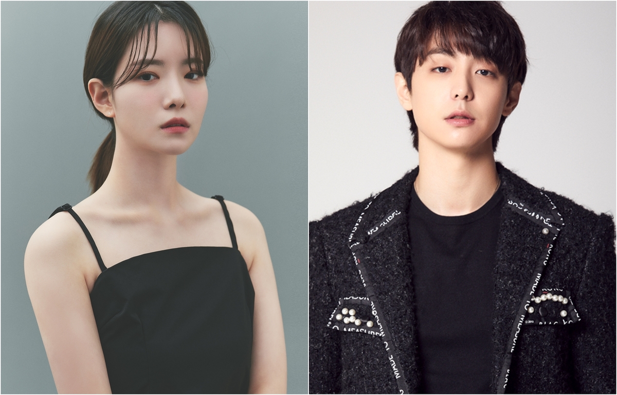 배우 하승리(좌), 현우(우)