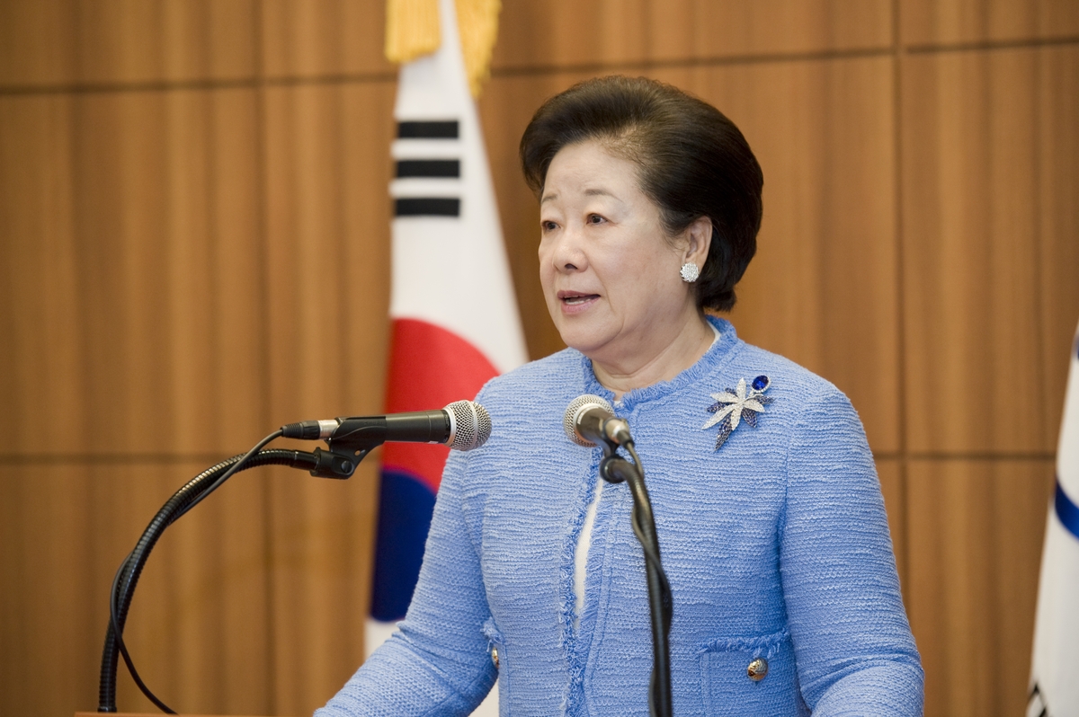 한학자 통일교 총재, 특검에 불출석사유서 제출…"건강 중요"