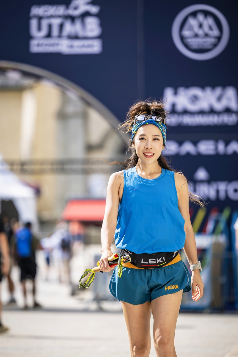 2025 UTMB에 출전한 김진희 연구원