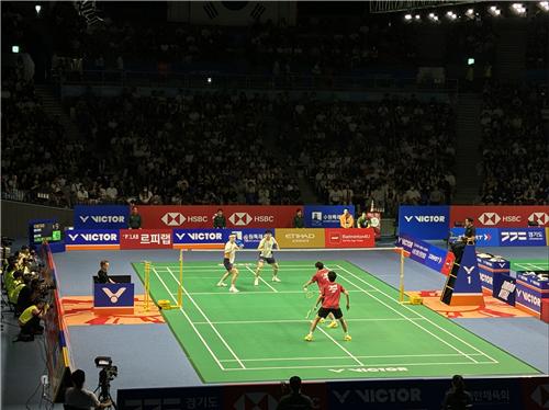 김원호-서승재 조의 코리아오픈 준결승전