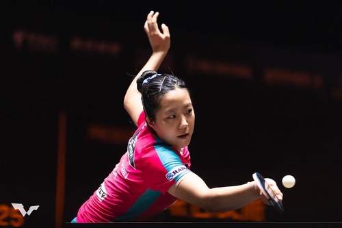 탁구 신유빈, 中 넘고 8강행…안재현은 세계 1위 왕추친에 완패(종합2보)