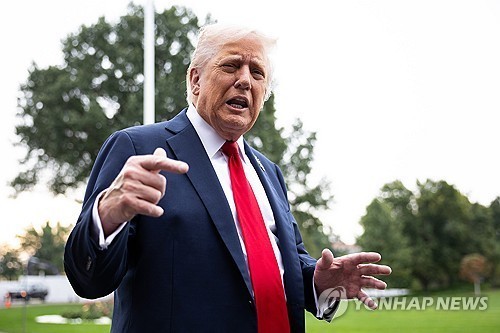 도널드 트럼프 미국 대통령